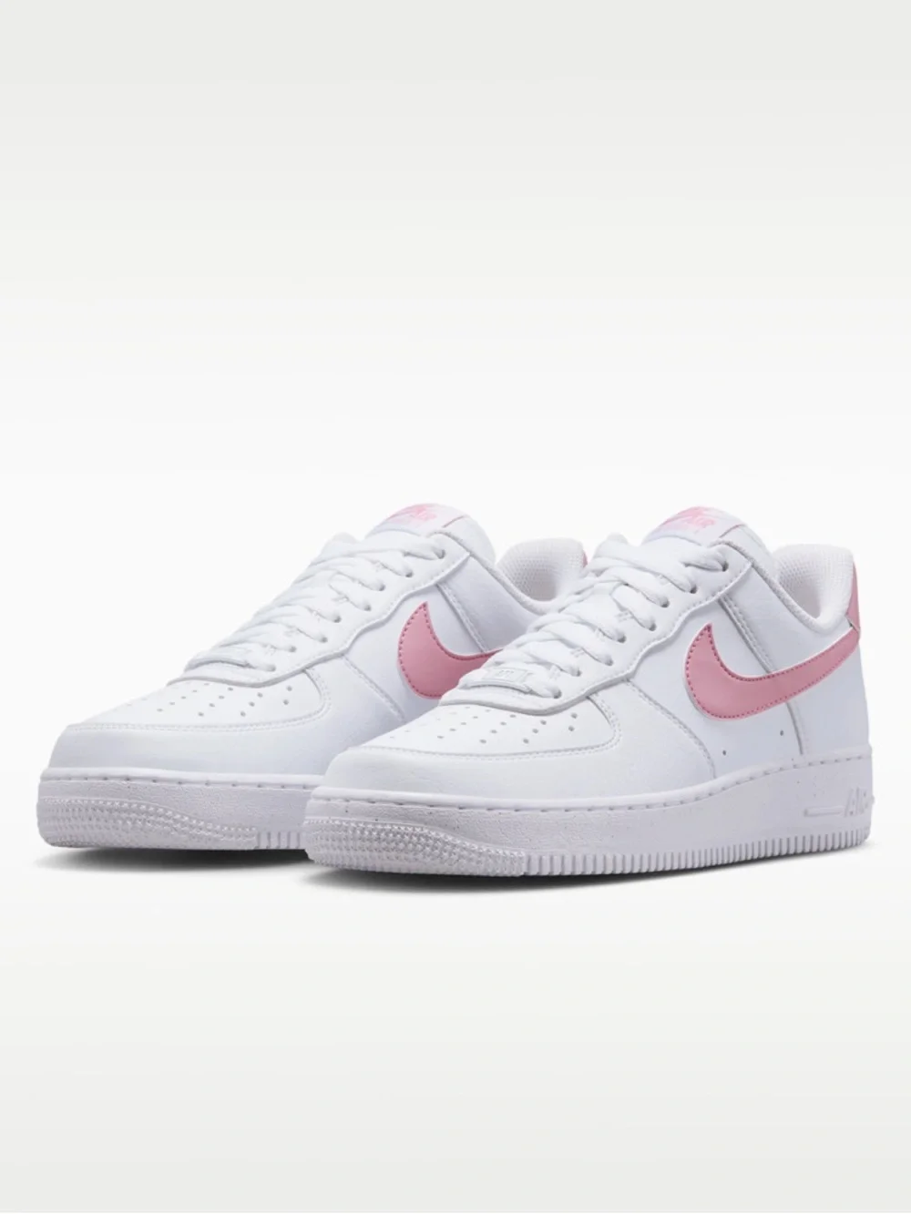 NIKE Air Force 1 ’07 Next Nature - Women’s White/Pink Sneakers - Size 9